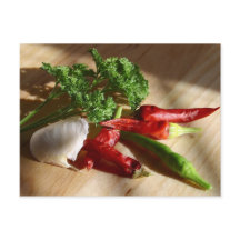 スパイシーな料理アート