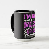 スパイシーな災害引用文マグ マグカップ (正面左)