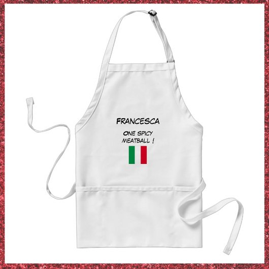 スパイシーな肉ボールのエプロン1つ スタンダードエプロン