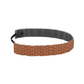 スパイシーな茶色の黄色のマサラパターン アスレチックヘッドバンド (左)