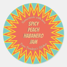 スパイシーはっきりしたピーチハバネロジャムジャムジャーカニング