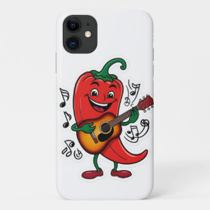 スパイシーギターペッパーデザイン iPhone 11 ケース