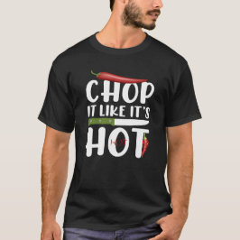 スパイシークッキング - 調理はホットに！ キッチンアイテム Tシャツ