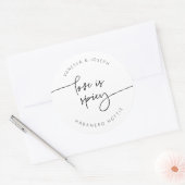 スパイシージャムジャムラベル結婚式の引き出物シールG400 ラウンドシール (封筒)