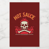 スパイシーチリホットソース ワインラベル (シングルラベル)