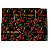 スパイシーバレンタインハローホットティレッドペッパー ラージペーパーバッグ (裏面)