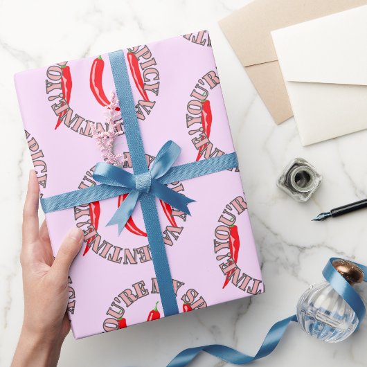 スパイシーバレンタイン ラッピングペーパー