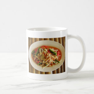 スパイシーパパイヤサラダ[ソムタム] ...タイ料理 コーヒーマグカップ