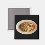 スパイシーパパイヤサラダ[ソムタム] ...タイ料理 マグネット (正面/裏面)