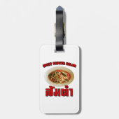 スパイシーパパイヤサラダ[ソムタム] ...タイ料理 ラゲッジタグ (裏面縦)