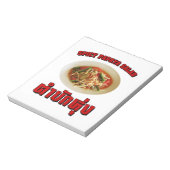 スパイシーパパヤサラダつるタマクイサン弁 ノートパッド (回転)