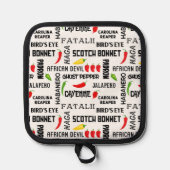 スパイシーフードホットチリーズジャマイカ料理 鍋敷き (正面)