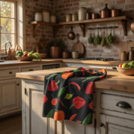 スパイシーペッパーキッチンタオル キッチンタオル