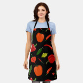 スパイシーペッパー エプロン (着用した状態)