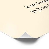 スパイシーマルガリータレシピアートテキラカクテル ポスター (コーナー)