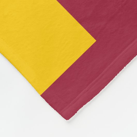 スパイシーモダンカラーズジオメトリックスクウェアファミリー秋 フリースブランケット (角)