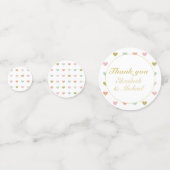 スパイシーモダンライフハート数々の色ありがとう コンフェッティ (正面)