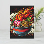 スパイシーラーメン日本麺ストリートアート 案内状 (スタンド正面)