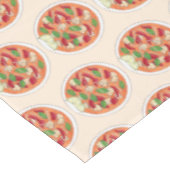 スパイシーレッドカレー豆腐タイ料理料理 テーブルクロス (アングル)