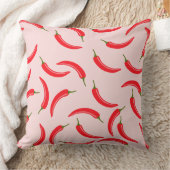 スパイシーレッドチリパターン クッション (ブランケット)