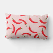 スパイシーレッドチリパターン ランバークッション (裏面)