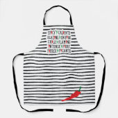 スパイシーワーズチリペッパーデザイン エプロン (正面)