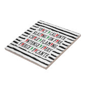 スパイシーワーズチリペッパーデザイン タイル (側面)