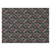 スパイシー唐辛子パターン | ホット・チリー テーブルクロス (正面(横))