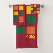 スパイシー幾何学模様モノグラム