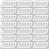 スパイシー空白のペッパー本の映画評定舞城プランナー シール (正面)