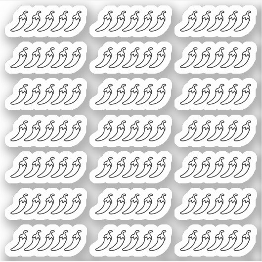 スパイシー空白のペッパー本の映画評定舞城プランナー シール (正面)