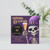 スパイシー・スケルトン・コスチューム＆カクテル・パーティ 招待状 (スタンド正面)