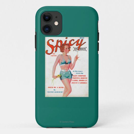 スパイシー·マガジン·カバー Case-Mate iPhoneケース (裏面)