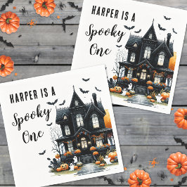 スパイシー・ワン ハロウィン 1歳の誕生日パーティー スタンダードカクテルナプキン