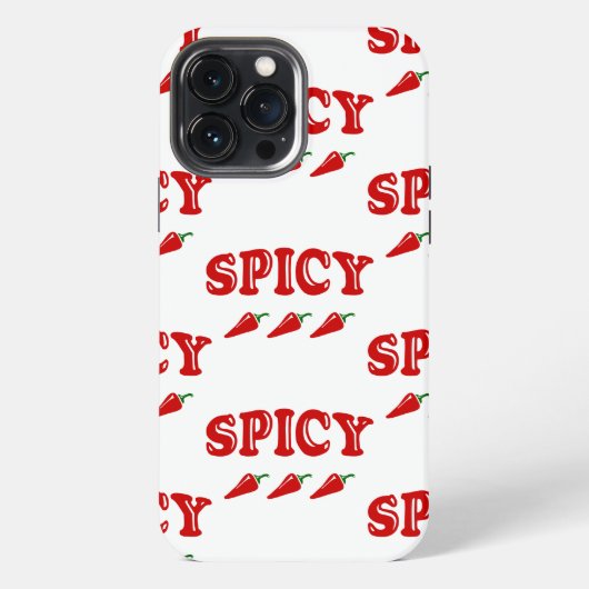 スパイシー iPhoneケース (裏面)