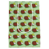 スパイシーBBQバッファローチキンウィングズテールゲートパーティー ミディアムペーパーバッグ (裏面)