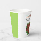 スパイシーBBQバッファローチキンウイングテールゲートビッグゲーム 紙コップ (右)