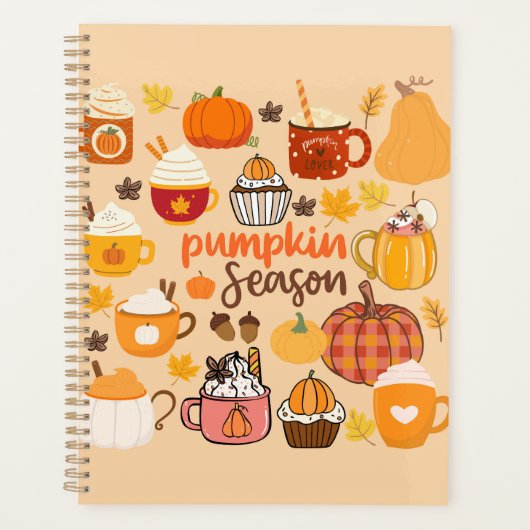 スパイスかぼちゃの季節 プランナー手帳 (正面)