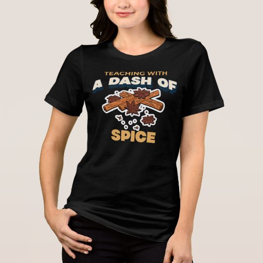 スパイスで教える料理の先生 トライブレンドＴシャツ (正面)