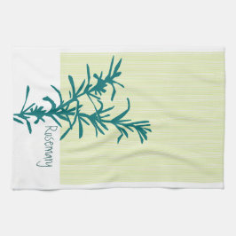 スパイスのローズマリーの台所デザイン キッチンタオル