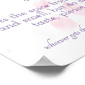 スパイスの名前 – ピンクウォーターカラーポスター ポスター (角)