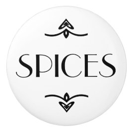 スパイスの引出し セラミックノブ