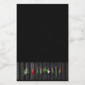 スパイスぶら下がった食品ラベル フードラベル (シングルラベル)