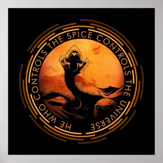 スパイスをコントロールする人は宇宙をコントロールする ポスター (正面)