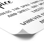 "スパイスアップ:そのスパイスブライダルシャワーゲームの名前" ポスター (角)