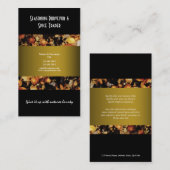 スパイスインドの東洋ビジネスプロフィールのカスタム 名刺 (正面/裏面)