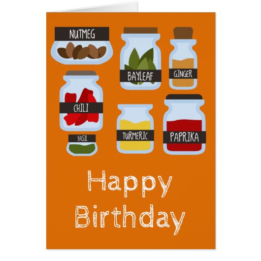 スパイスカラフルジャー料理スタイル (正面)