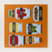 スパイスカラフルジャー料理スタイル ジグソーパズル (横)