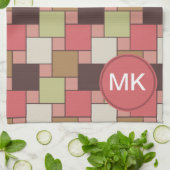 スパイスキャビネット幾何学的 キッチンタオル (折り畳み)