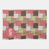 スパイスキャビネット幾何学的 キッチンタオル (横)